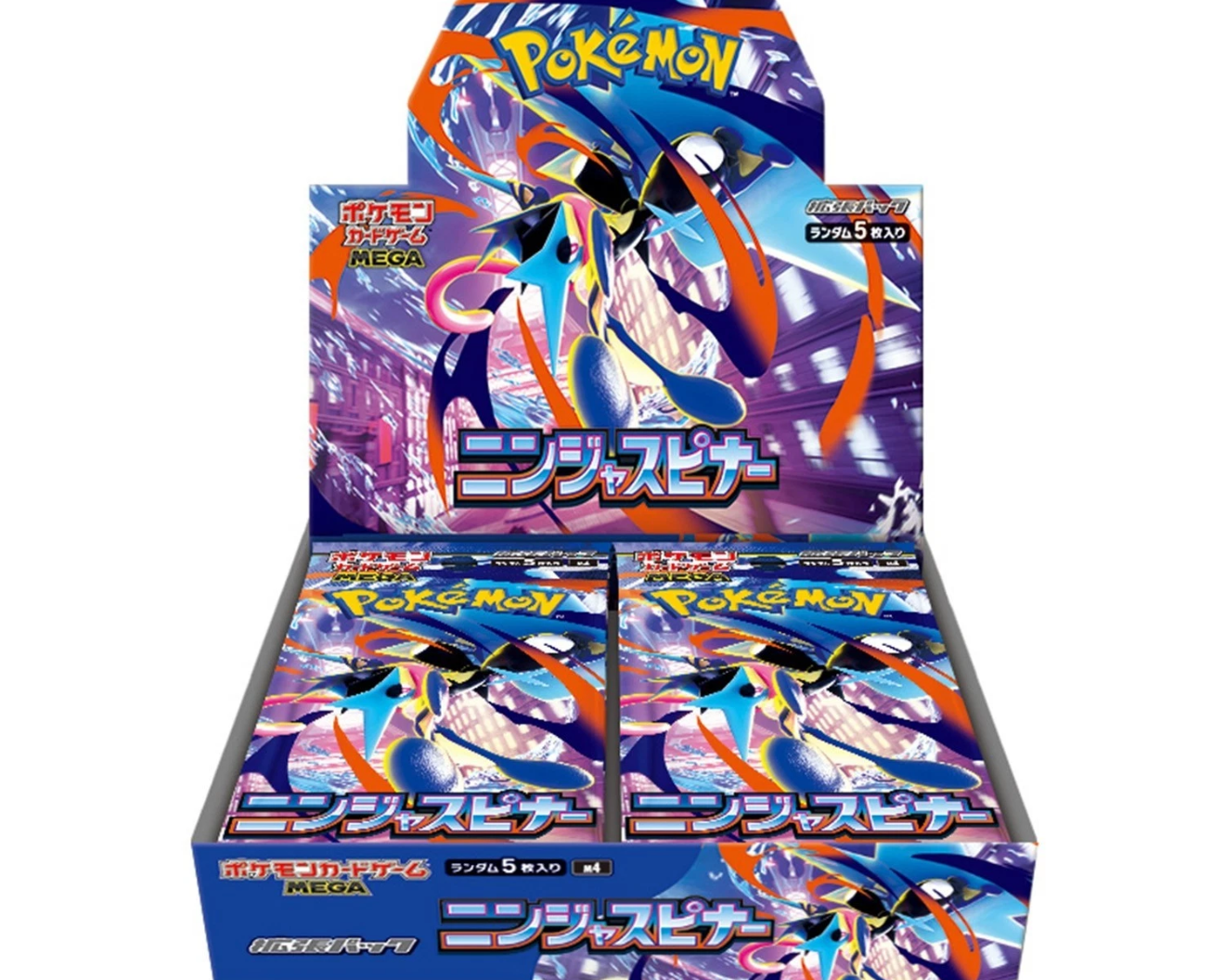 Japanese Pokémon Booster Box Ninja Spinner 30 Packs Sealed