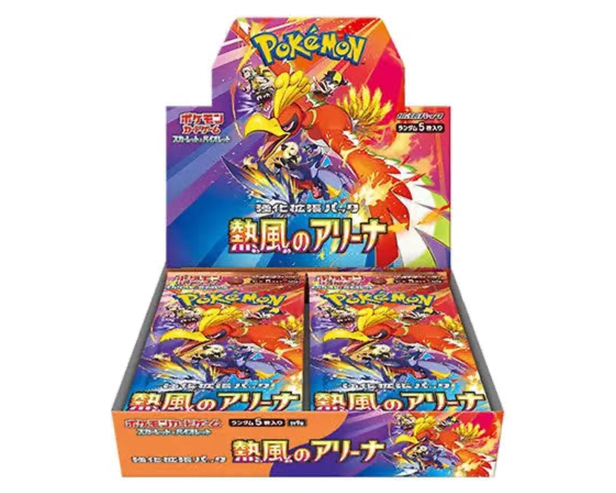 Pokémon SV9A Heatwave Arena Booster Box – Japanese