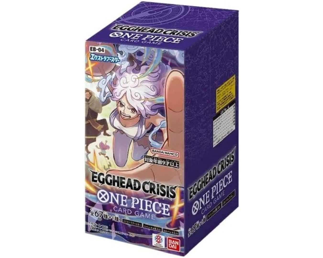 ONE PIECE # egghead crisis)シールあり Japanese One Piece Booster Box EB-04 Egghead Crisis 24 Packs