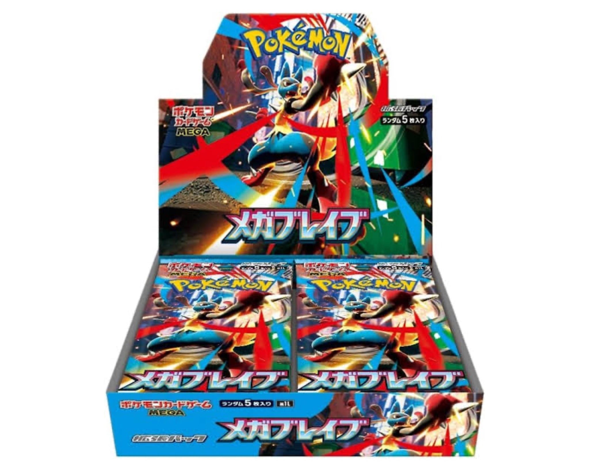 Pokémon M1L Mega Brave Booster Box – Japanese