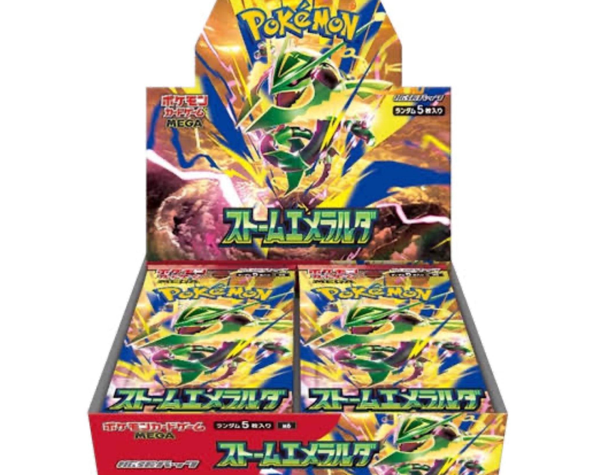 Pokémon M6 Storm Emeralda Booster Box – Japanese